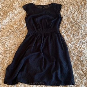 Black J Crew Mini Textures Dress